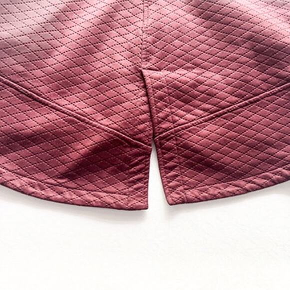 The North Face Jacket Womens Small Recover Up Quilted Garnet Hooded Maroon - Picture 15 of 16